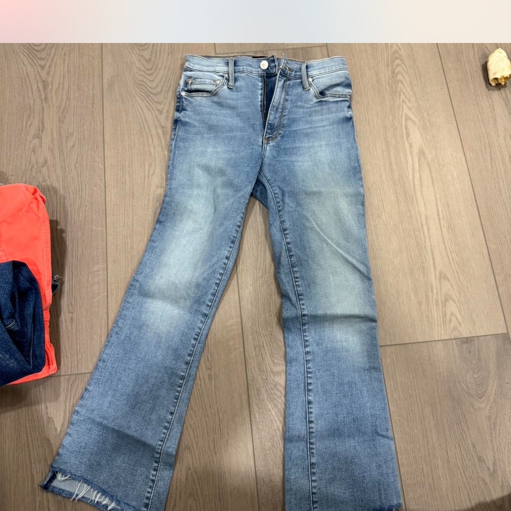 Black Orchid Blue Flare Wide Leg Jeans